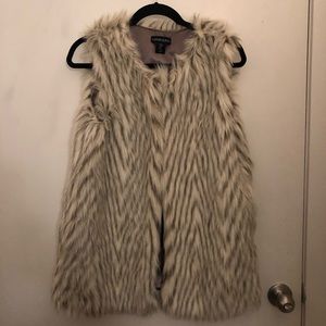 Cynthia Rowley Faux Fur Vest